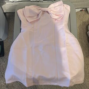 Princess Polly Pink Bow Dress